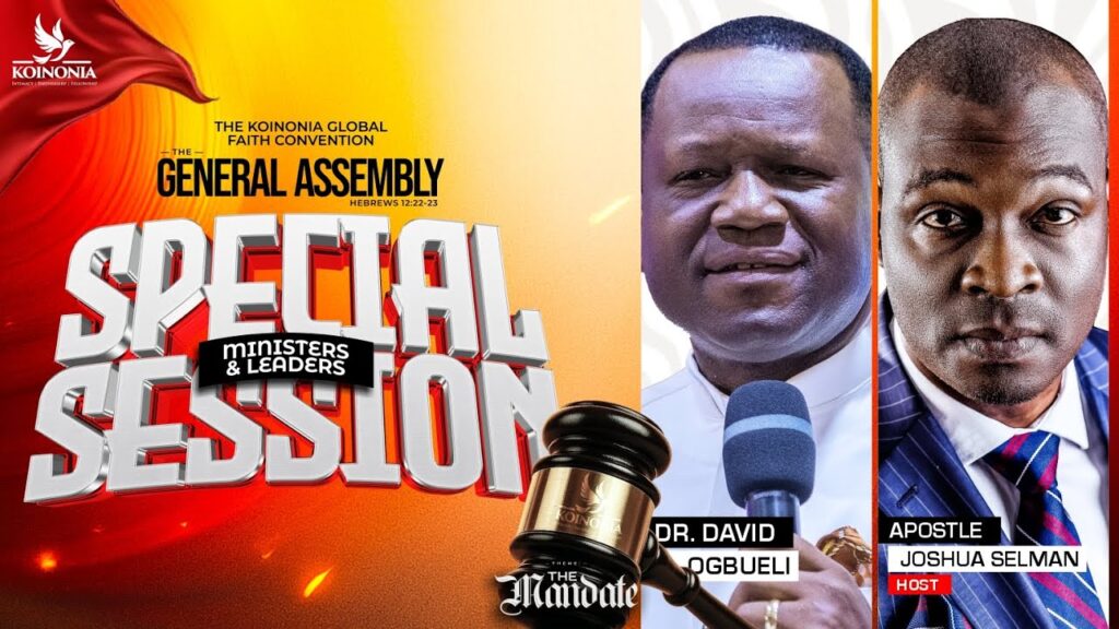 David Ogbueli Messages from Special Ministers & Leaders Service – Free PDF Download