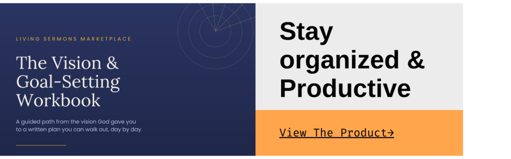 vision & Goal-setting Workbook
