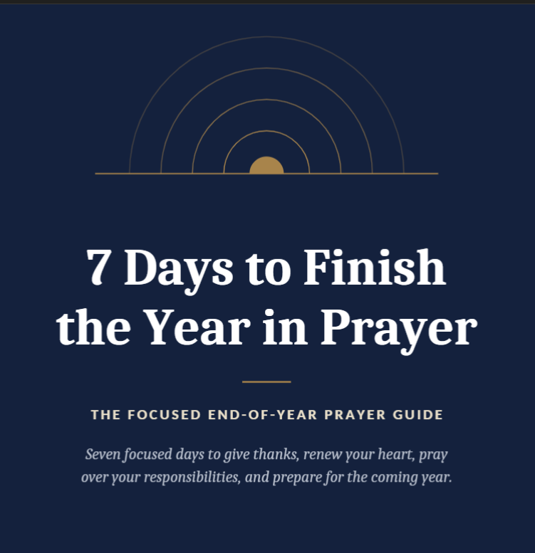 7 Days Prayer Guide | LivingSermons Marketplace